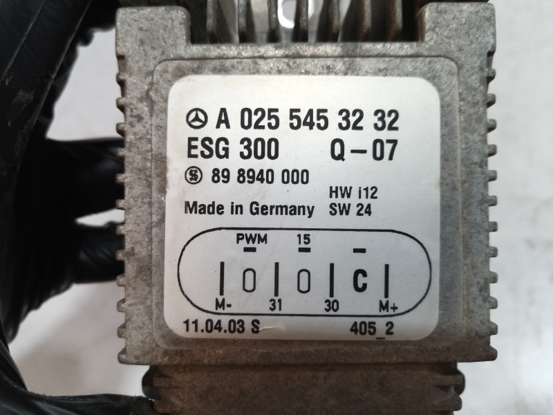 Recambio de centralita calefaccion para mercedes-benz clase a (w168) 140 (168.031) referencia OEM IAM 0255453232 0255453232 0255