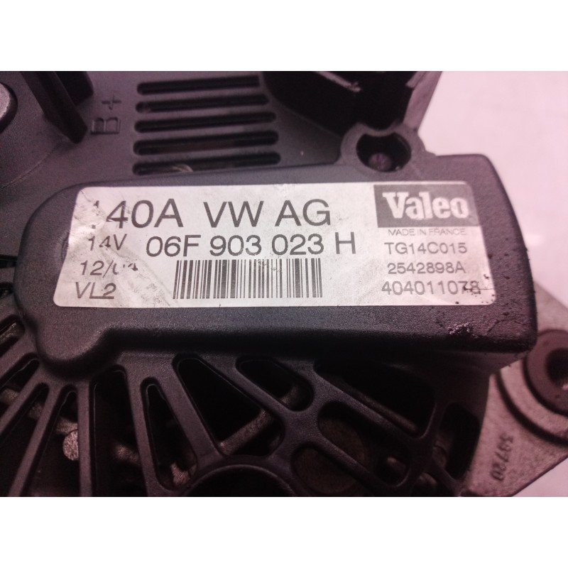 Recambio de alternador para audi a4 berlina (8e) 1.9 tdi (96kw) referencia OEM IAM 140AVWAG 140AVWAG 06F903023