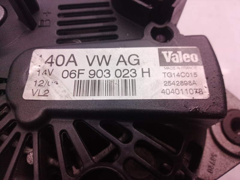 Recambio de alternador para audi a4 berlina (8e) 1.9 tdi (96kw) referencia OEM IAM 140AVWAG 140AVWAG 06F903023