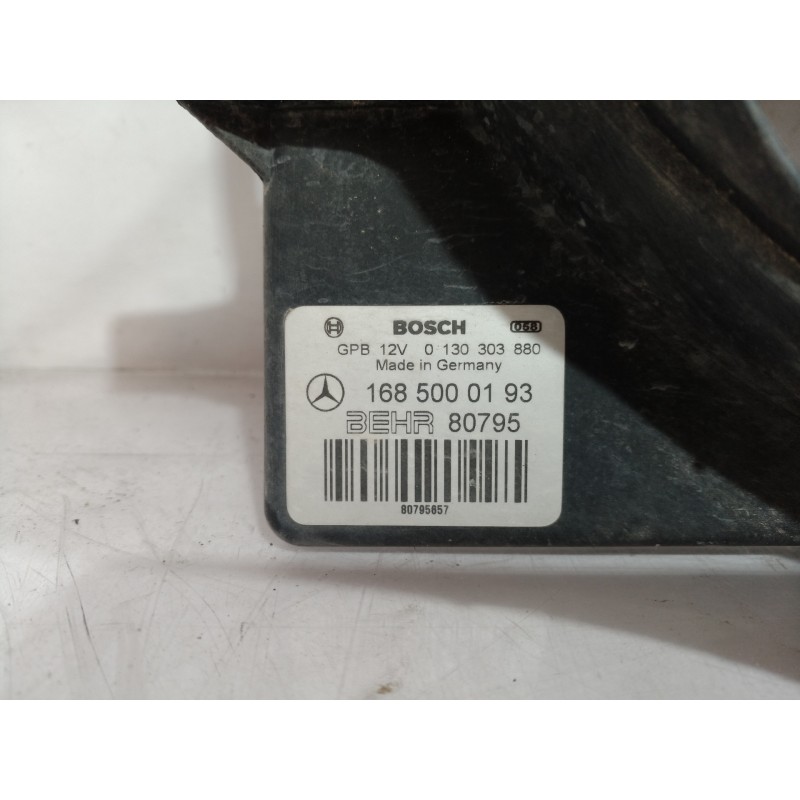 Recambio de electroventilador para mercedes-benz clase a (w168) 140 (168.031) referencia OEM IAM 1685000193 1685000193 168500019