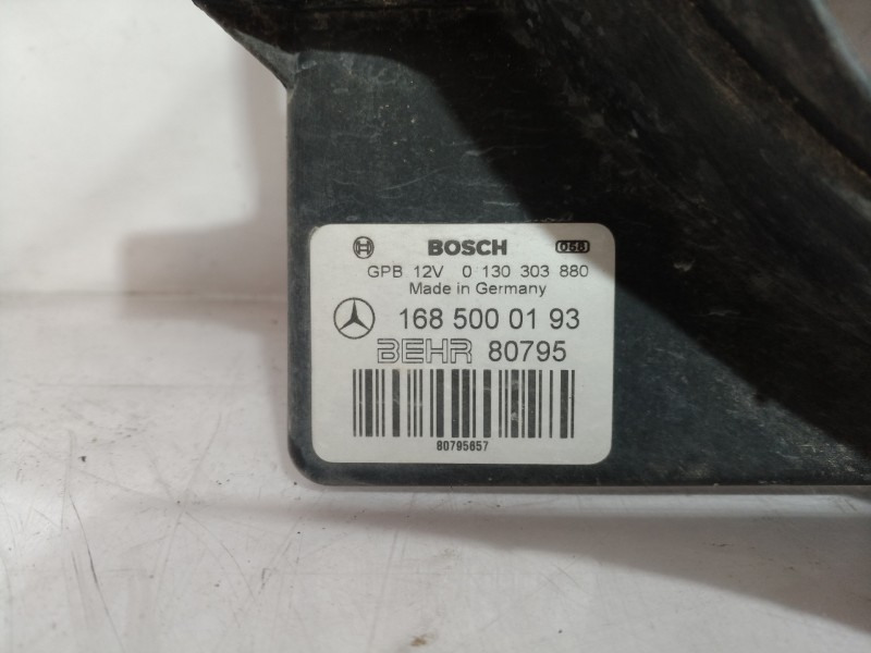 Recambio de electroventilador para mercedes-benz clase a (w168) 140 (168.031) referencia OEM IAM 1685000193 1685000193 168500019