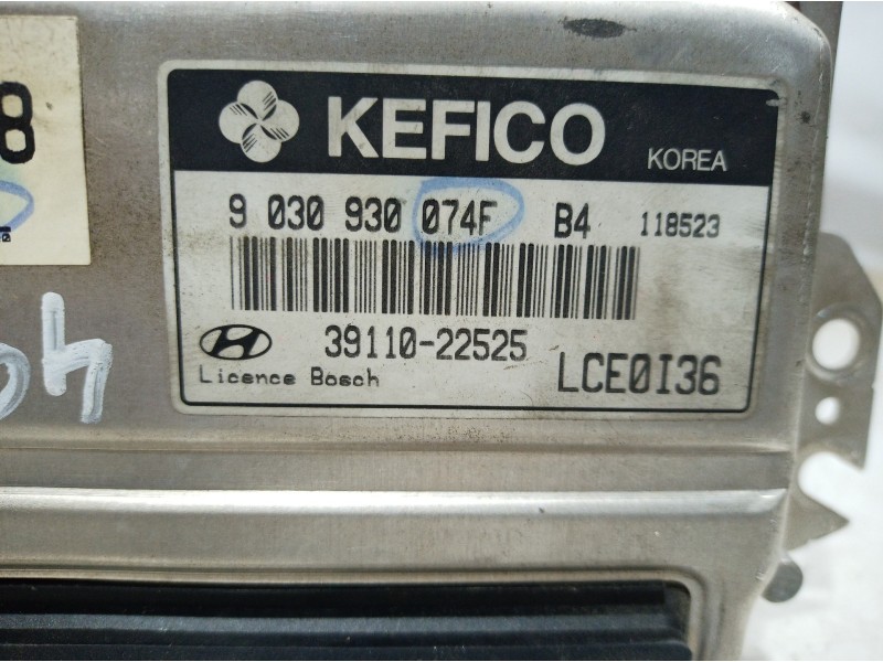 Recambio de centralita motor uce para hyundai accent (lc) 1.3 cat referencia OEM IAM 9030930074F 9030930074F 9030930074F