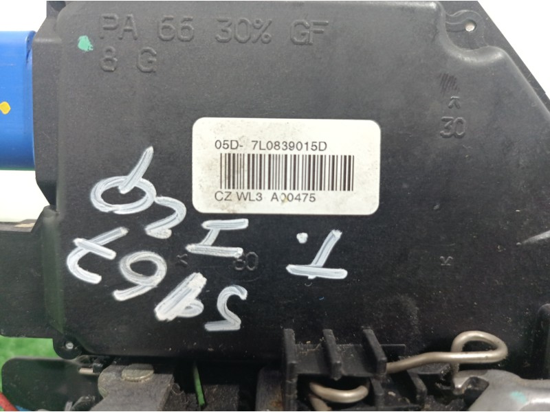 Recambio de cerradura puerta trasera izquierda para skoda octavia combi (1z5) elegance referencia OEM IAM 7L0839015D 7L0839015D 