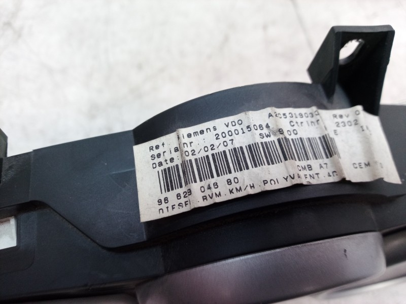 Recambio de cuadro instrumentos para peugeot 207 confort referencia OEM IAM 9682904680 9682904680 9682904680