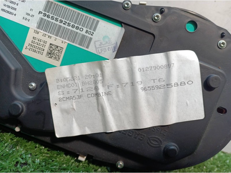 Recambio de cuadro instrumentos para peugeot 307 cc (s2) sport referencia OEM IAM P9655925880B02 216775064E 9655925880