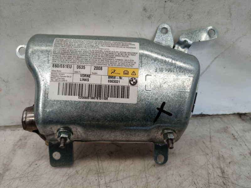 Recambio de airbag lateral izquierdo para bmw serie 5 berlina (e60) 530d referencia OEM IAM 601190401F 601190401F 601190401F