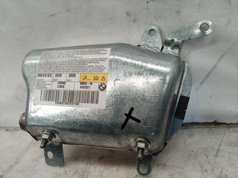 Recambio de airbag lateral izquierdo para bmw serie 5 berlina (e60) 530d referencia OEM IAM 601190401F 601190401F 601190401F