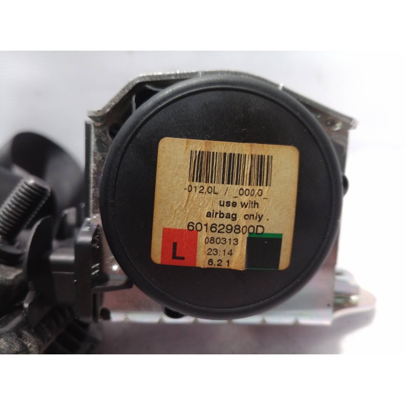 Recambio de cinturon seguridad delantero izquierdo para bmw serie 5 berlina (e60) 530d referencia OEM IAM 601629800D 601629800D 