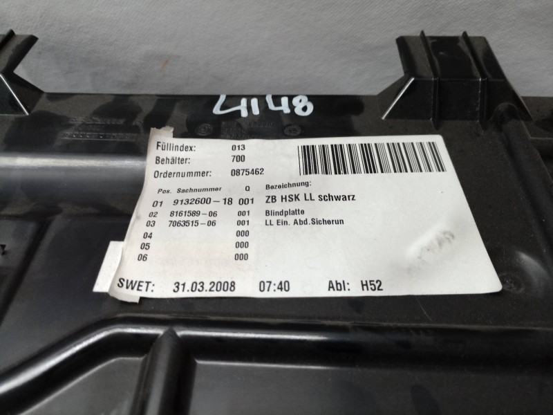 Recambio de guantera para bmw serie 5 berlina (e60) 530d referencia OEM IAM 51456976375 51456976375 9132600