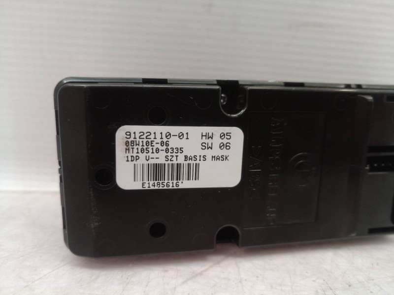 Recambio de mando elevalunas delantero izquierdo para bmw serie 5 berlina (e60) 530d referencia OEM IAM 912211001 912211001 9122