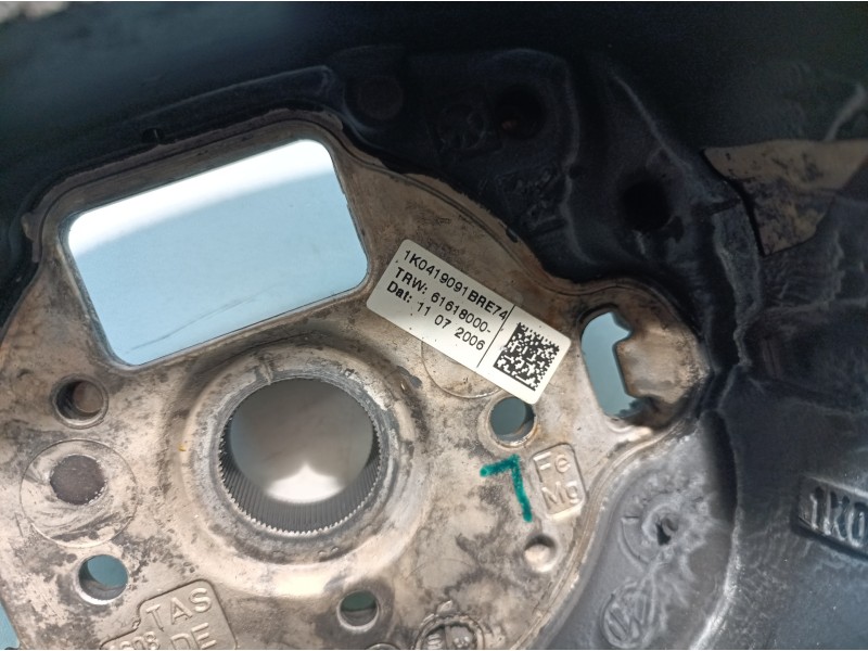 Recambio de volante para volkswagen golf plus (5m1) bluemotion edition referencia OEM IAM 1K0419091M 1K0419091M 61618000