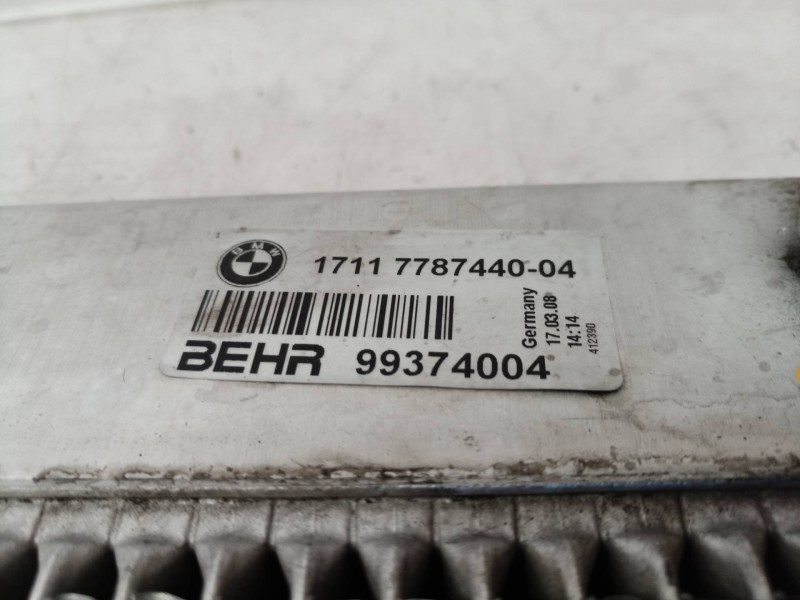 Recambio de radiador agua para bmw serie 5 berlina (e60) 530d referencia OEM IAM 1711778744004 1711778744004 99374004