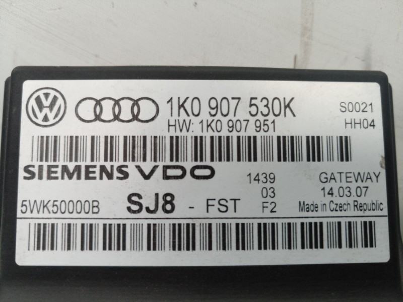 Recambio de modulo confort para skoda octavia combi (1z5) elegance referencia OEM IAM 1K0907530K 1K0907530K 1K0907530K