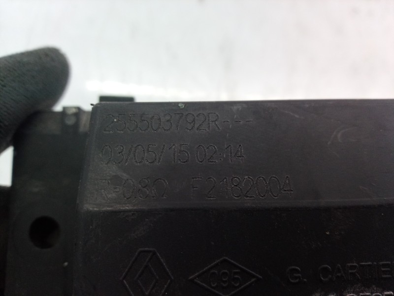 Recambio de resistencia calefaccion para renault captur helly hansen referencia OEM IAM 255503792R 255503792 F2182004