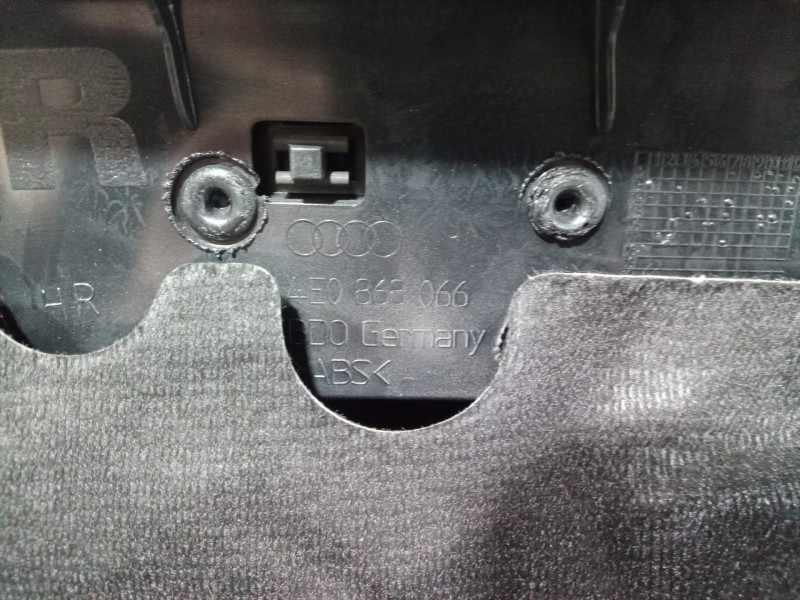 Recambio de guarnecido puerta trasera derecha para audi a8 (4e2) referencia OEM IAM 4E0868066 4E0868066 4E0868066