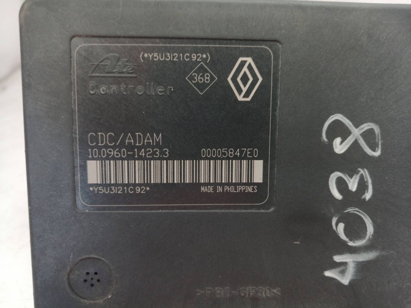 Recambio de abs para renault laguna ii (bg0) referencia OEM IAM 8200159837D 8200159837 10020601054