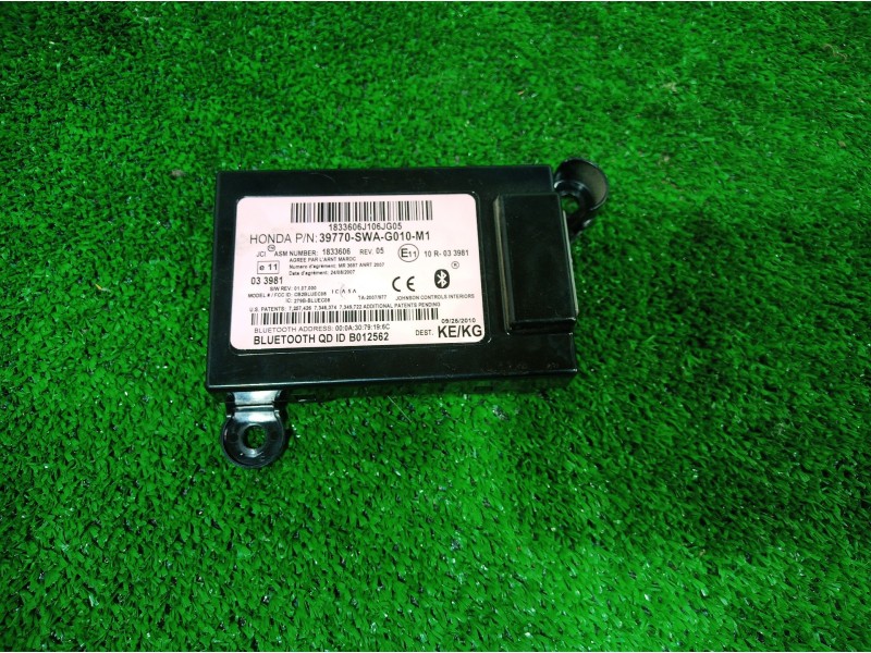 Recambio de modulo electronico para honda cr-v (re) executive referencia OEM IAM 39770SWAG010M1 39770SWAG010M1 39770SWAG010M1