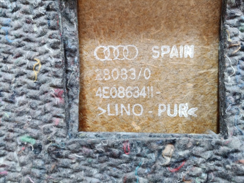 Recambio de bandeja trasera para audi a8 (4e2) 3.0 tdi quattro l referencia OEM IAM 4E0863411 4E0863411 4E0863411