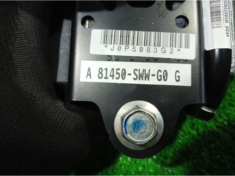 Recambio de cinturon seguridad delantero derecho para honda cr-v (re) executive referencia OEM IAM A81450SWW A81450SWW A81450SWW