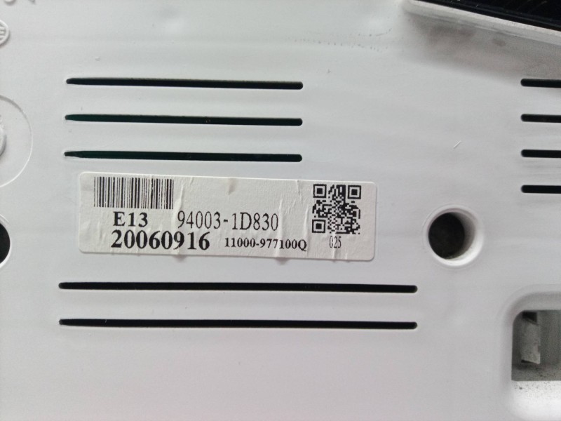 Recambio de cuadro instrumentos para kia carens (un) referencia OEM IAM 940031D830 940031D830 940031D830 Recambio de cuadro instrumentos para kia carens (un) referencia OEM IAM 940031D830 940031D830 940031D830