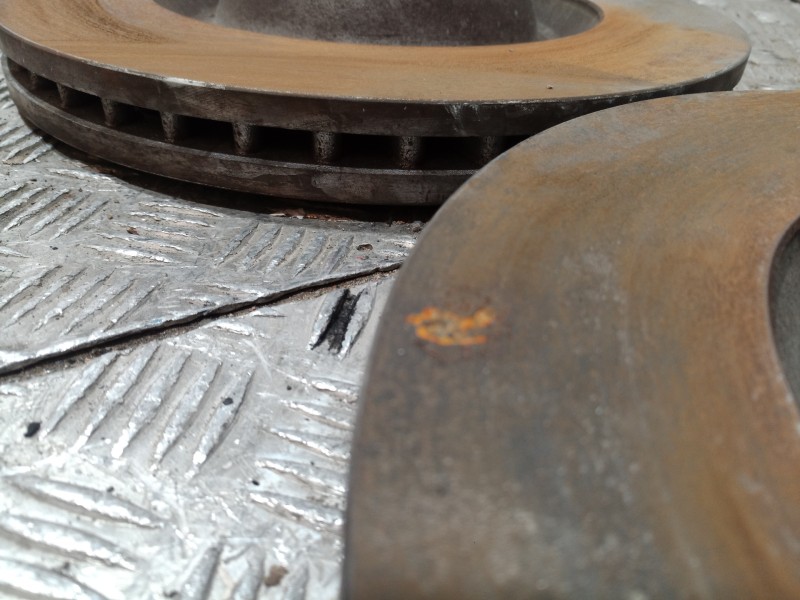 Recambio de disco freno delantero para audi a8 (4e2) 4.2 v8 32v fsi referencia OEM IAM   