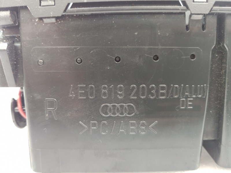 Recambio de mando climatizador para audi a8 (4e2) 3.7 quattro referencia OEM IAM 4E0819203B 4E0819203B 4E0819203B
