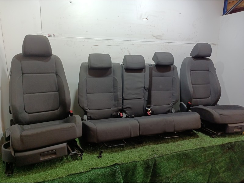 Recambio de juego asientos completo para volkswagen golf plus (5m1) bluemotion edition referencia OEM IAM   