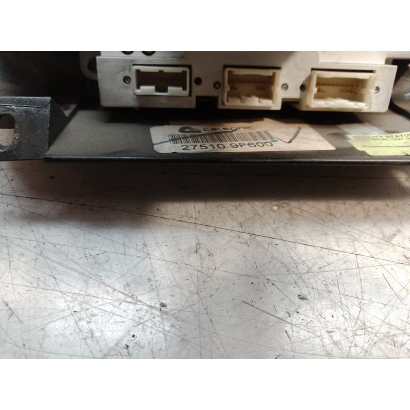 Recambio de mando climatizador para nissan primera berlina (p11) 2.0 navigation referencia OEM IAM 9F600 9F600 9F600