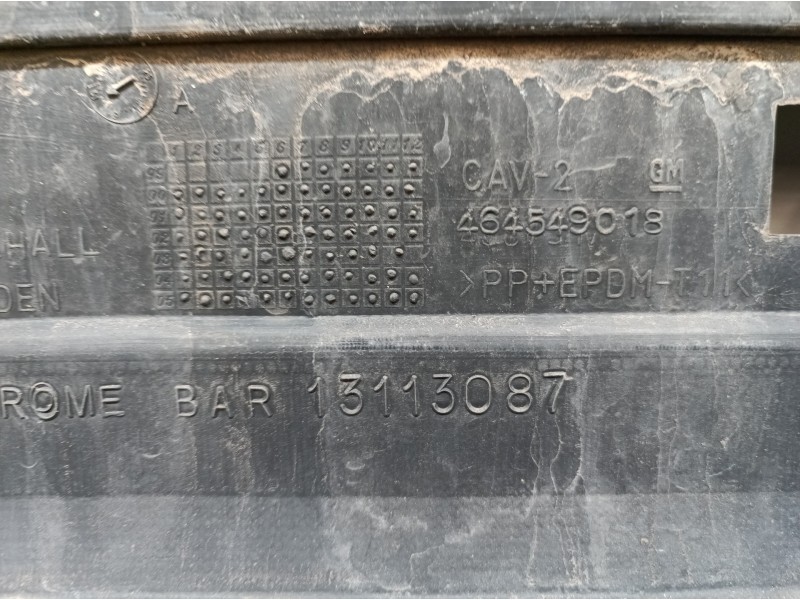 Recambio de paragolpes delantero para opel combo (corsa c) cargo referencia OEM IAM 13113087 13113087 09116125