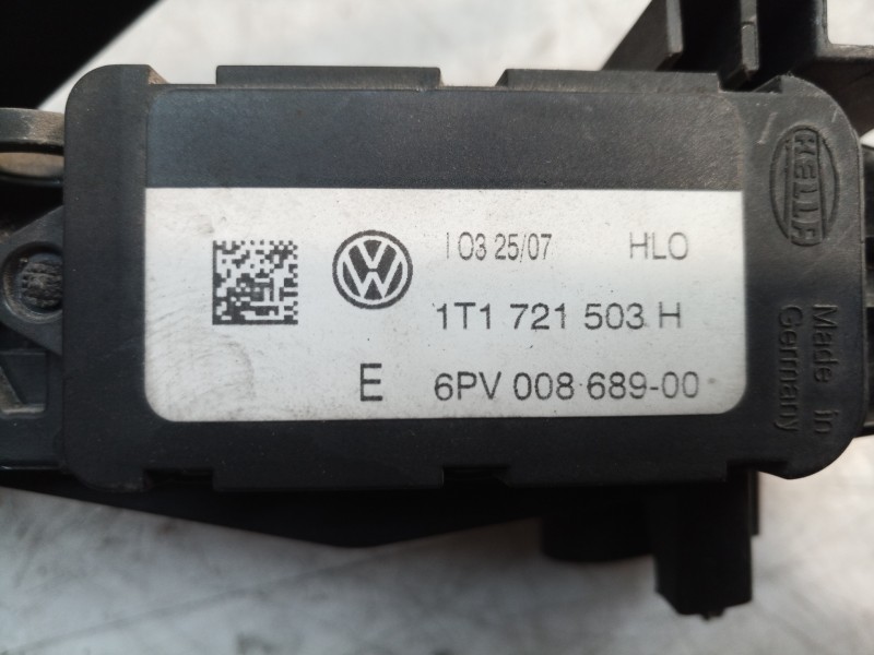 Recambio de potenciometro pedal para volkswagen touran (1t1) conceptline referencia OEM IAM 1T1721503H 1T1721503H 1T1721503H
