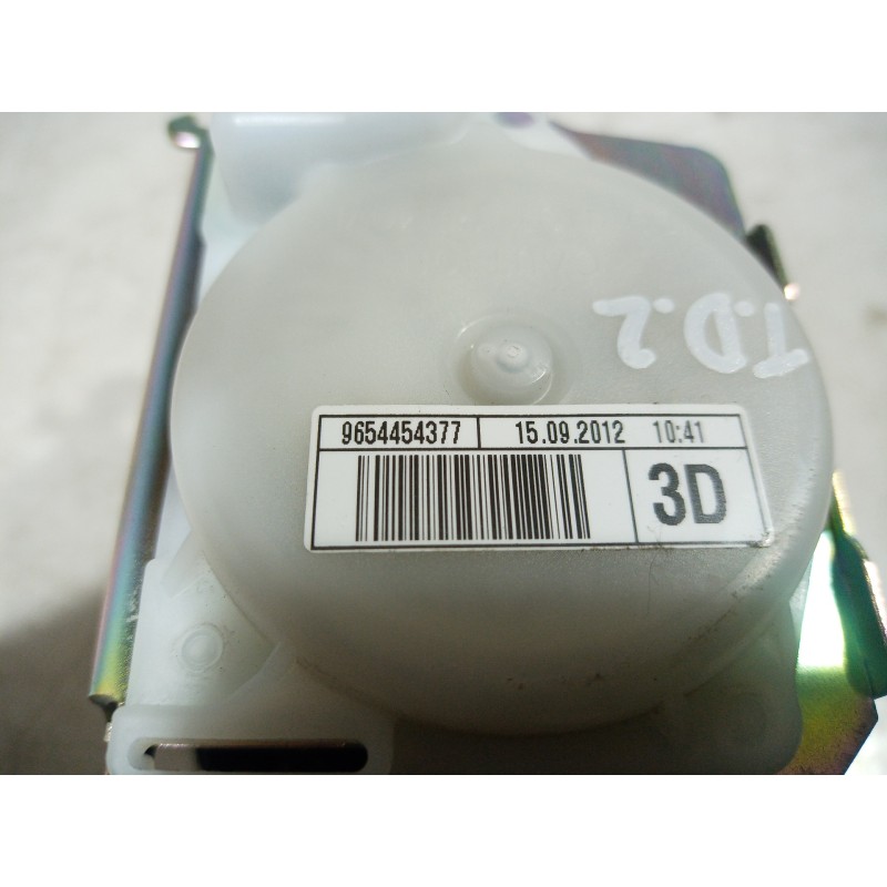 Recambio de cinturon seguridad trasero derecho para citroën c4 picasso business class referencia OEM IAM 9654454377 9654454377 9