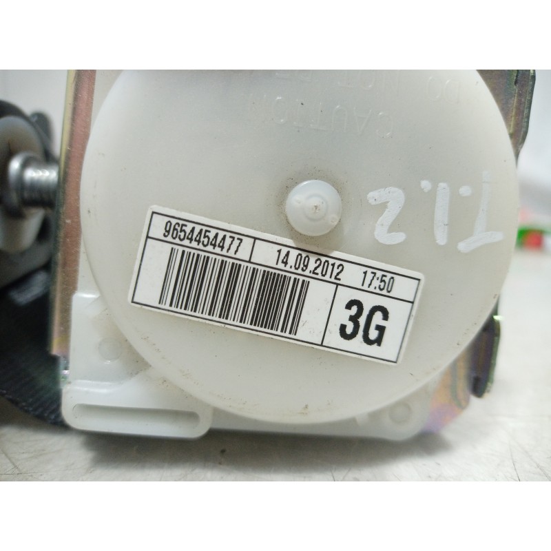 Recambio de cinturon seguridad trasero izquierdo para citroën c4 picasso business class referencia OEM IAM 9654454477 9654454477