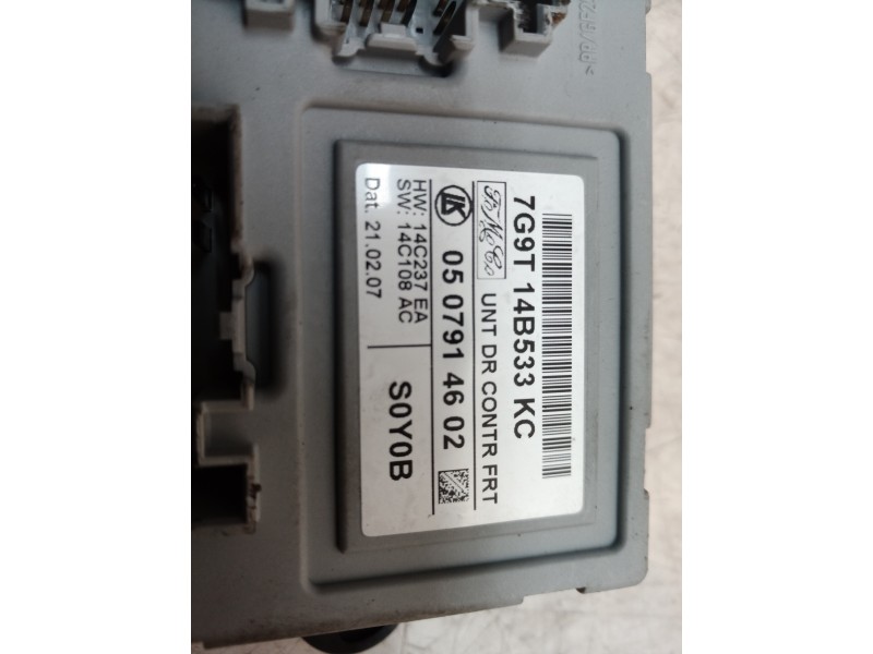 Recambio de modulo confort para ford mondeo ber. (ca2) limited edition referencia OEM IAM 7G9T14B533KC 7G9T14B533KC 7G9T14B533KC