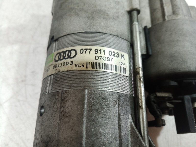 Recambio de motor arranque para audi a8 (4e2) 3.7 quattro referencia OEM IAM 077911023K 077911023K 077911023