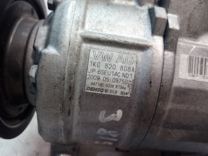 Recambio de compresor aire acondicionado para seat altea xl (5p5) 1.8 16v t fsi / tsi referencia OEM IAM 1K0820808A 1K0820808A 1