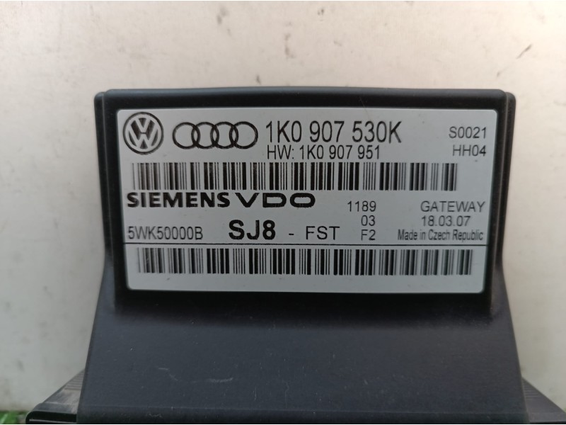 Recambio de modulo electronico para volkswagen golf v berlina (1k1) highline referencia OEM IAM 1K0907530K 1K0907530K 5WK50000B
