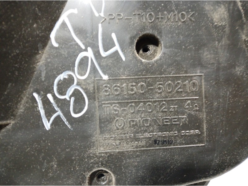 Recambio de altavoz para lexus ls400 (ucf20) básico (ucf 20) referencia OEM IAM 8615050210 8615050210 8615050210