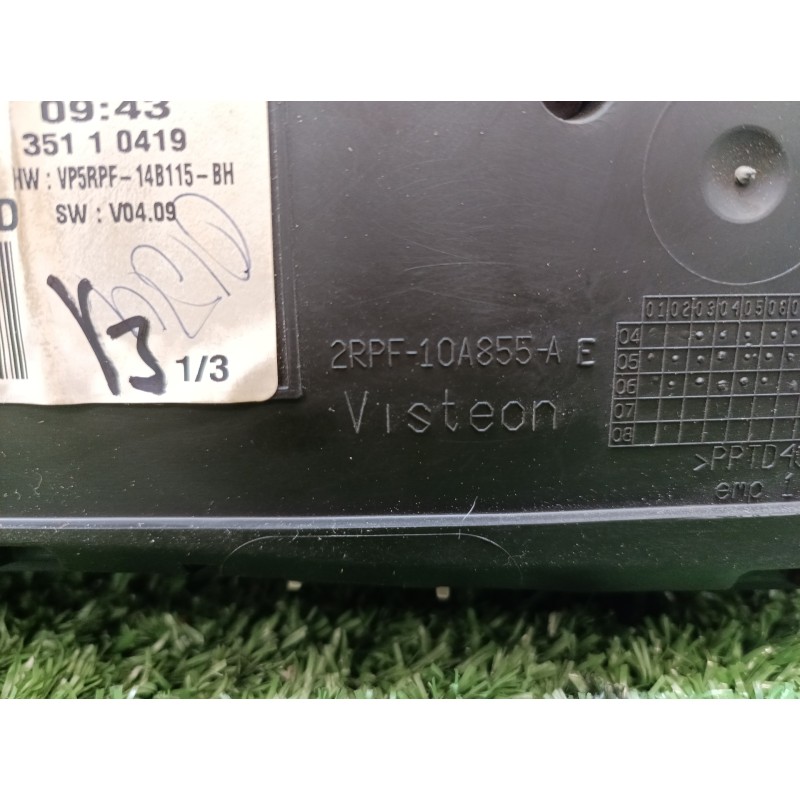 Recambio de cuadro instrumentos para renault megane ii classic berlina confort dynamique referencia OEM IAM 8200408790D 2RPF10A8