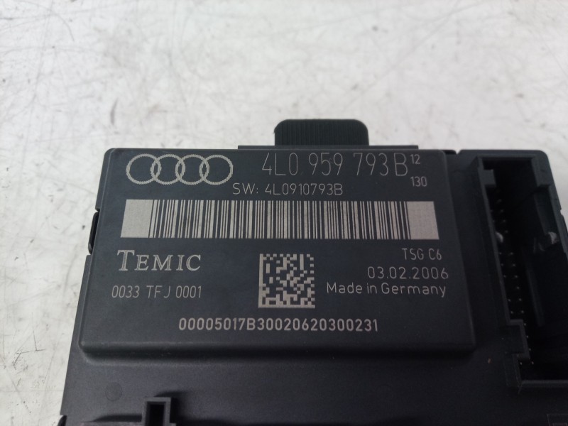 Recambio de centralita check control para audi q7 (4l) 4l/xbunq1 referencia OEM IAM 4L0959793 4L0959793 4L0959793