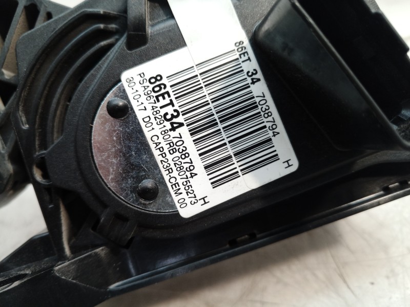 Recambio de pedal acelerador para peugeot 308 sw allure referencia OEM IAM 9674829180 9674829180 9674829180