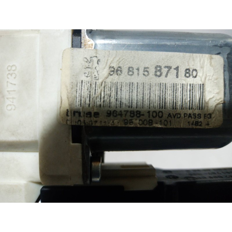 Recambio de motor elevalunas delantero derecho para peugeot 307 break/sw (s2) d-sign referencia OEM IAM 9681587180 9681587180 96