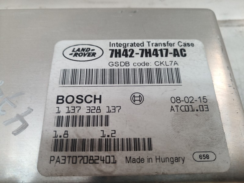 Recambio de modulo electronico para land rover discovery v6 td hse referencia OEM IAM 7H427H417AC 7H427H417AC 1137328137