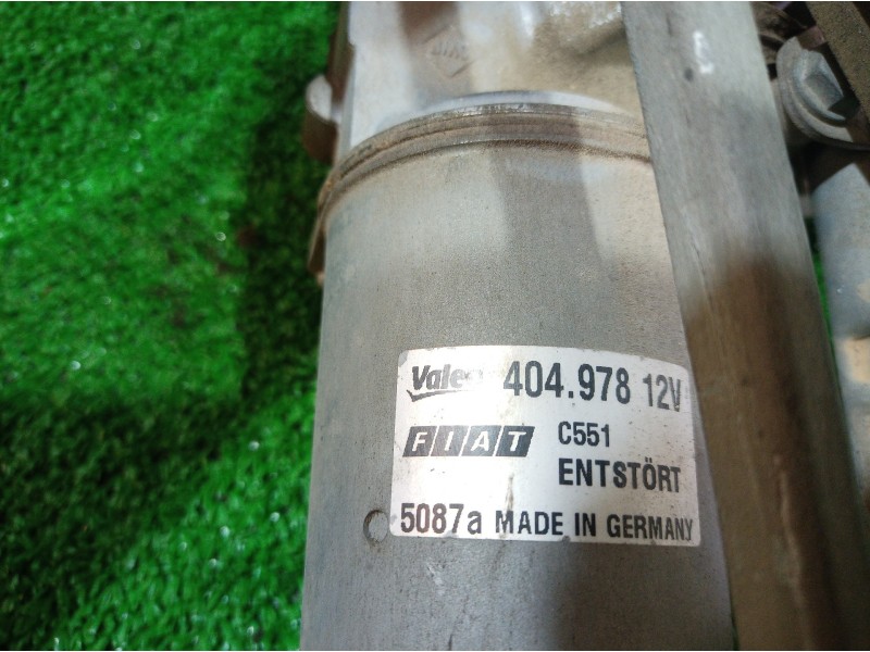 Recambio de motor limpia delantero para fiat punto (199) easy referencia OEM IAM 404978 404978 404978