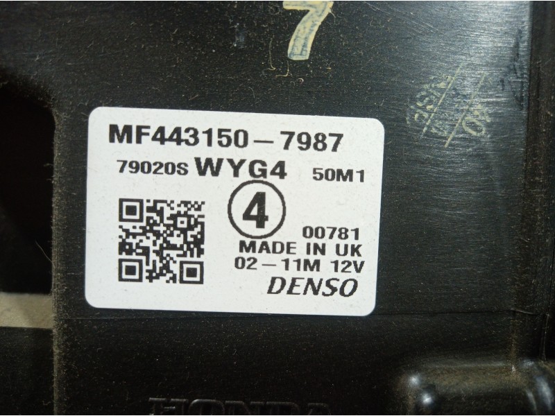 Recambio de calefaccion entera normal para honda cr-v (re) executive referencia OEM IAM MF443150 MF443150 MF443150