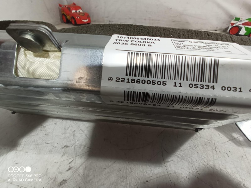 Recambio de airbag lateral trasero izquierdo para mercedes-benz clase s (w221) berlina 500 l (221.171) referencia OEM IAM 221860