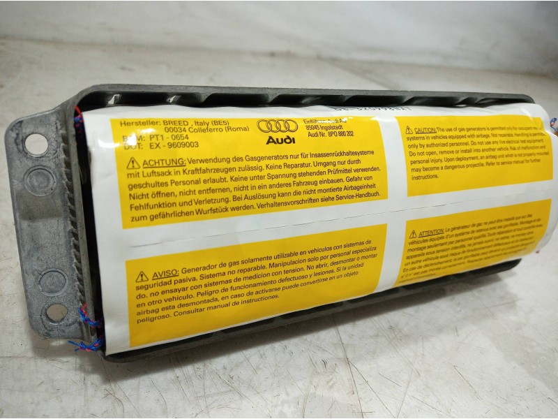 Recambio de airbag delantero derecho para audi a3 (8p) 1.6 fsi ambiente referencia OEM IAM 8P0880202 8P0880202 8P0880202