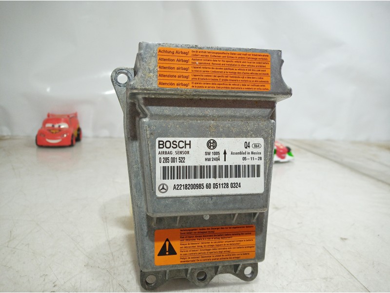 Recambio de centralita airbag para mercedes-benz clase s (w221) berlina 500 l (221.171) referencia OEM IAM A2218200985 A22182009