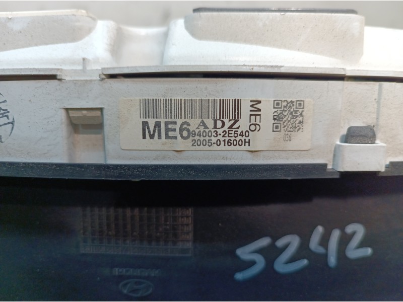 Recambio de cuadro instrumentos para hyundai tucson (jm) 2,0 classic 4x2 referencia OEM IAM 940032E540 940032E540 200501600H