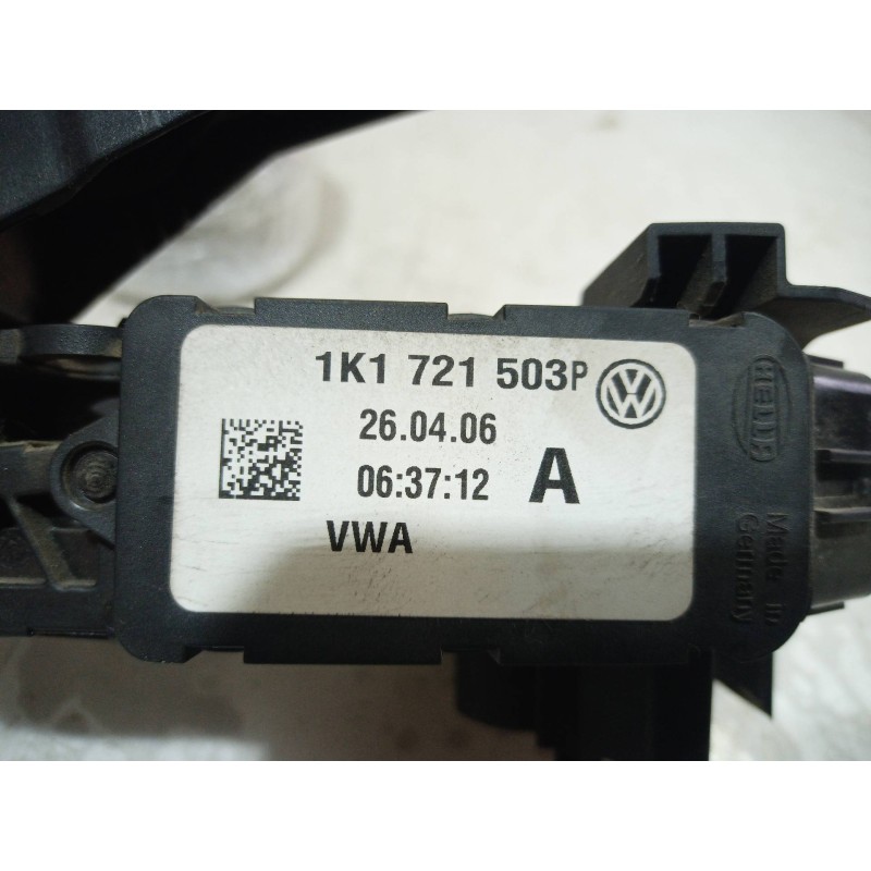 Recambio de pedal acelerador para audi a3 (8p) 1.6 fsi ambiente referencia OEM IAM 1K1721503P 1K1721503P 1K1721503