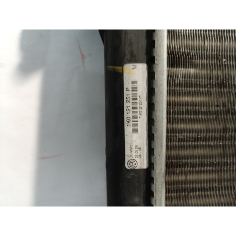 Recambio de radiador agua para audi a3 (8p) 1.6 fsi ambiente referencia OEM IAM 1K0121251P 1K0121251P 1K0121251